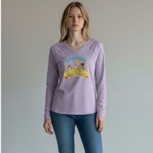 Disney Tinker Bell Long Sleeve Shirt - Lavender